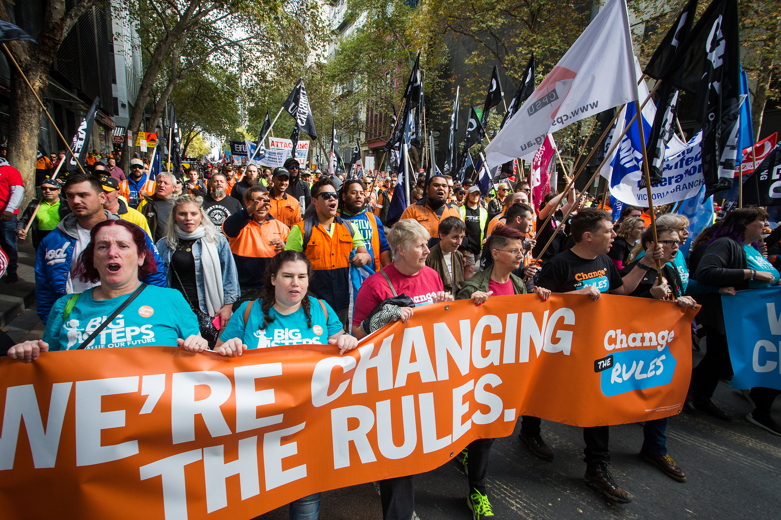 Change The Rules rally